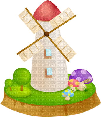 Kaz_Creations Windmills Windmill - PNG gratuit