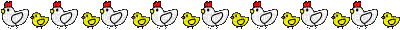 chicken divider - GIF animado grátis
