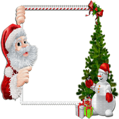 christmas frame by nataliplus - Free PNG