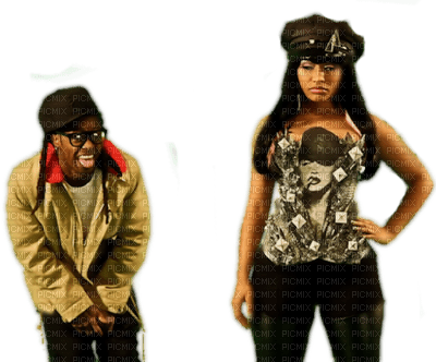 Kaz_Creations Lil Wayne Nicki Minaj Singer Music - darmowe png