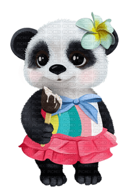 Kaz_Creations Cute Panda - bezmaksas png