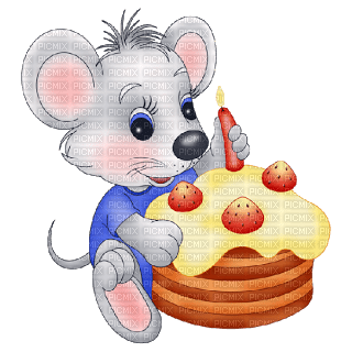Kaz_Creations Party Birthday Cakes Cute Animals - δωρεάν png