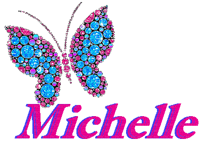 Kaz_Creations Names Michelle Animated - Δωρεάν κινούμενο GIF