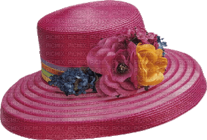hat-pink - Free PNG