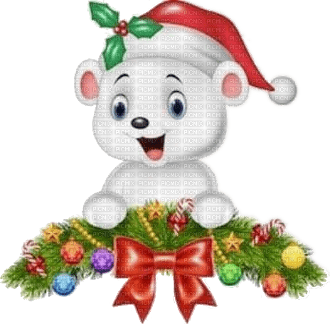 Weihnachten, Eisbär - Free PNG