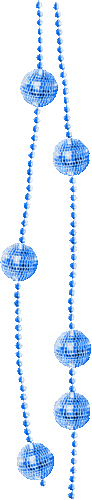 Balls.Beads.Blue.Animated - KittyKatLuv65 - Free animated GIF