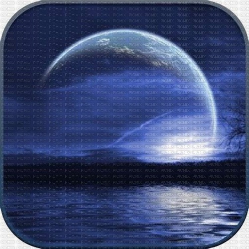 Night Moon Background - PNG gratuit