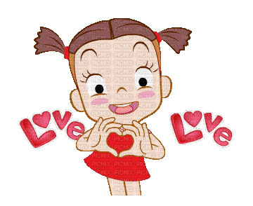 Little Girl Love - Free animated GIF