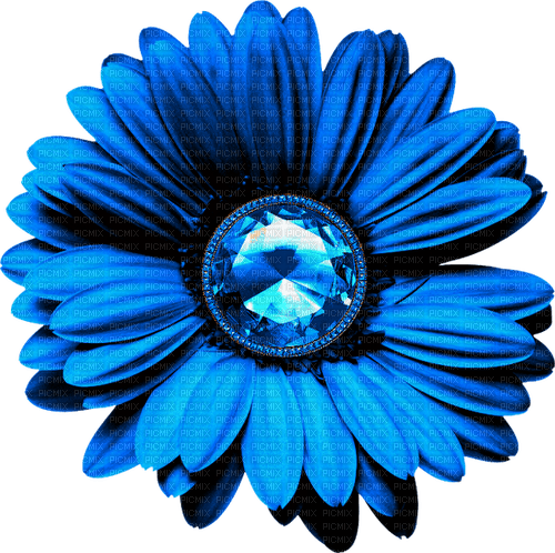 Flower.Blue - png gratuito