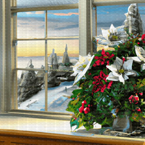 Background Winter Christmas - Bogusia - zdarma png