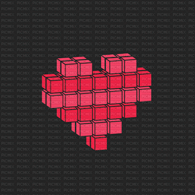 Cubitos rojos - 免费动画 GIF