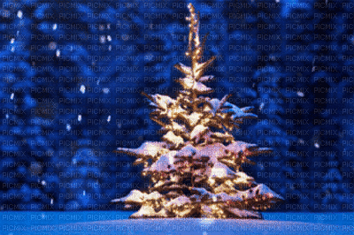 Winter Tree - GIF animado grátis