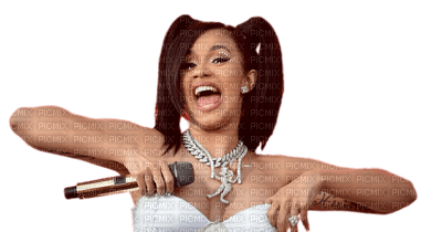 Cardi B singer woman celebrities rapper rappeur  tube - Free PNG