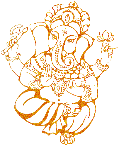 Shri Ganesh - Animovaný GIF zadarmo