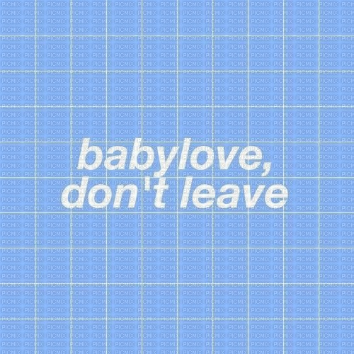 ✶ Babylove Don't Leave {by Merishy} ✶ - besplatni png