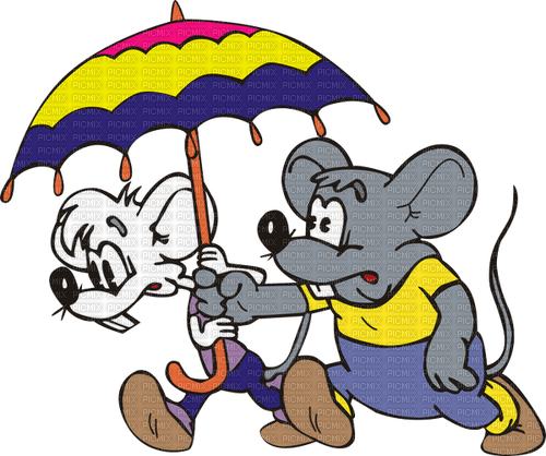 cartoon -мульт-зонт - png gratis