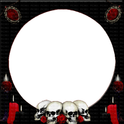 Goth Frame - Δωρεάν κινούμενο GIF