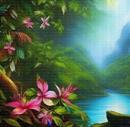 Background, Hintergrund, tropical - 免费PNG