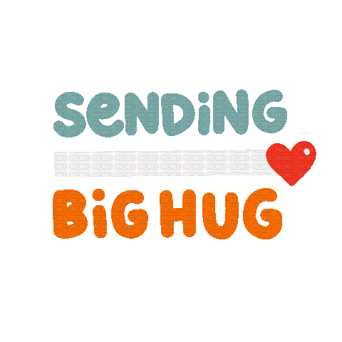 Sending Big Hugs - Besplatni animirani GIF