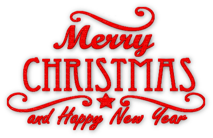 soave text christmas merry year deco red - png grátis