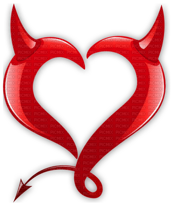devil heart - gratis png
