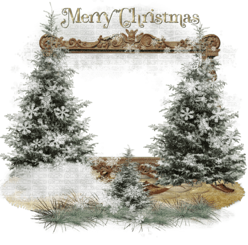 gala frame Christmas - besplatni png
