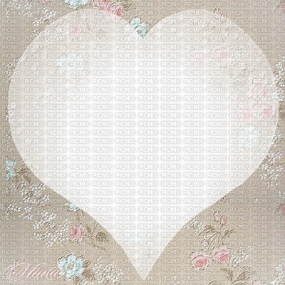 bg-heart-flowers - 無料png