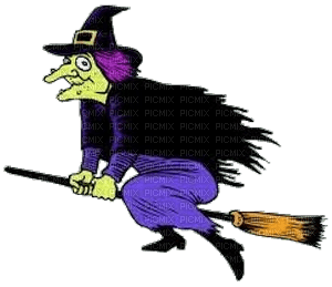 minou-halloween-witch - ingyenes png