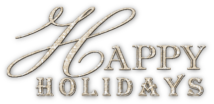 soave text christmas year happy holidays sepia - 免费PNG