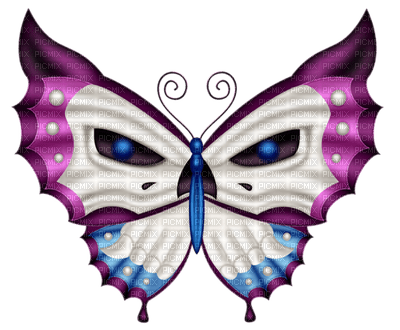 Mariposa estilizada - png ฟรี