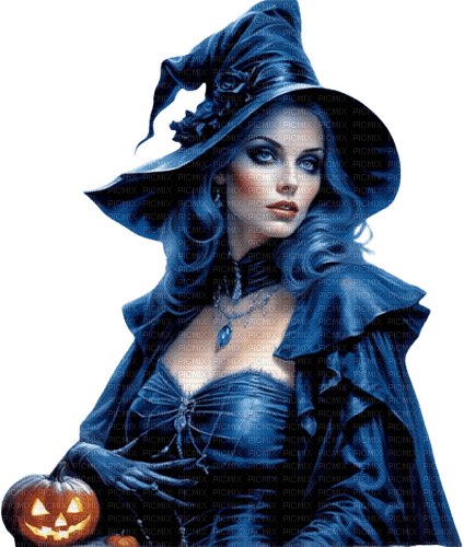 loly33 sorcière halloween - ilmainen png