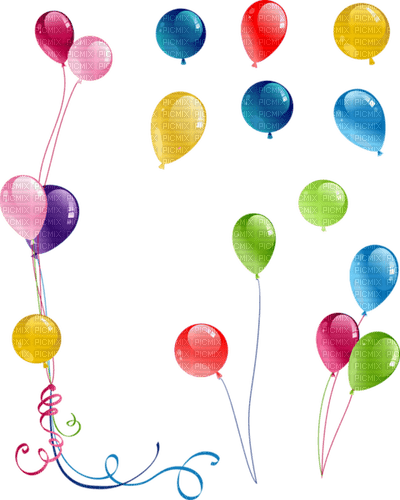 Ballons - безплатен png