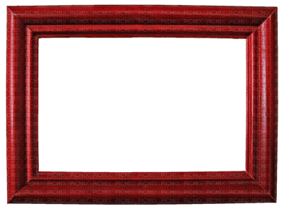 Kaz_Creations Red Scrap Frames Frame - безплатен png