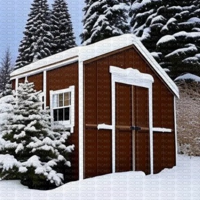 Winter Shed - png gratuito