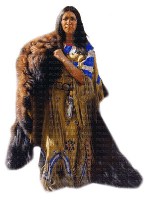 American Indian woman bp - ücretsiz png