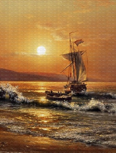 ocean sunset - zadarmo png