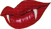 lips lippen levres mouth vampir gothic red - Ingyenes animált GIF