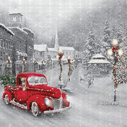 soave background animated winter christmas vintage - Ücretsiz animasyonlu GIF