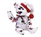 christmas bear beanie baby - Безплатен анимиран GIF