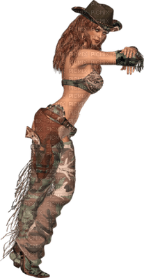 Kaz_Creations Poser Dolls Cowgirl - zadarmo png