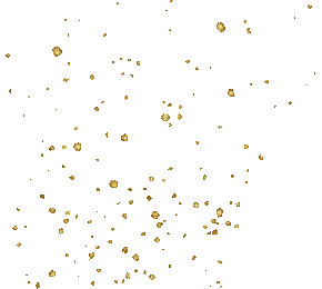 золоте конфеті - Безплатен анимиран GIF