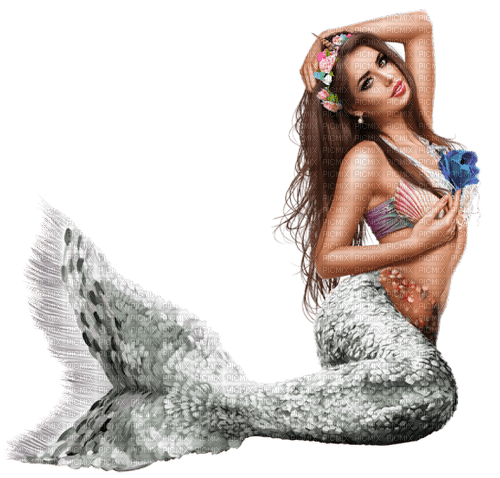 woman mermaid - PNG gratuit