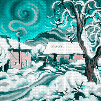 Y.A.M._Winter background - GIF animado grátis