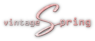 soave text vintage spring pink - PNG gratuit