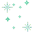 étoiles verte HD - Ilmainen animoitu GIF