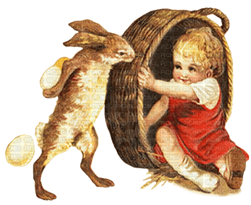 Vintage Easter bp - kostenlos png