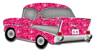pink car bp - Nemokamas animacinis gif