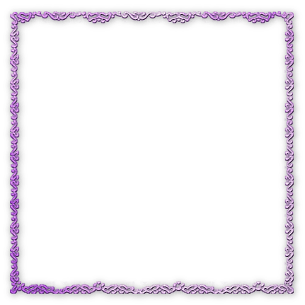 soave frame vintage art deco border purple - Free PNG