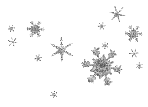 snowflakes (created with lunapic) - GIF animate gratis