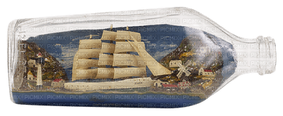 ship in bottle bp - δωρεάν png